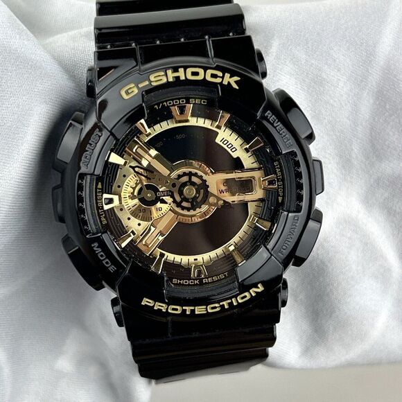 Casio G-Shock Men's 55mm Analog-Digital Wristwatch - Black - Picture 2 of 10